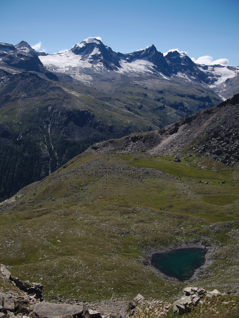 Panorama dal col Manteau