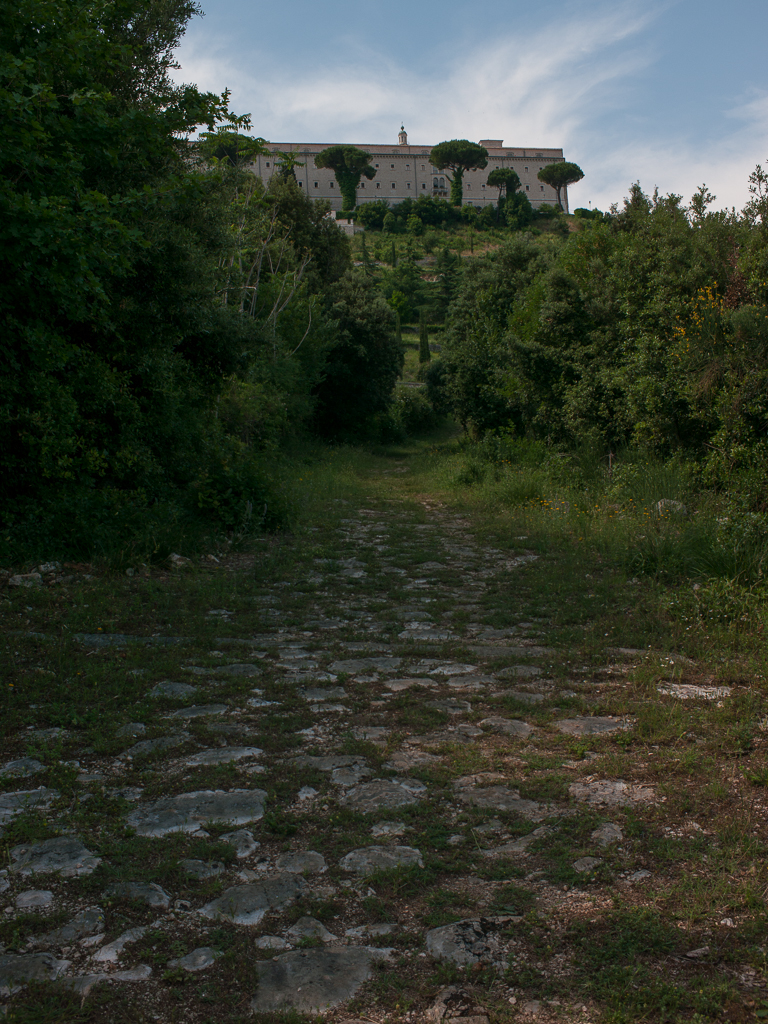 Montecassino - Strada romana