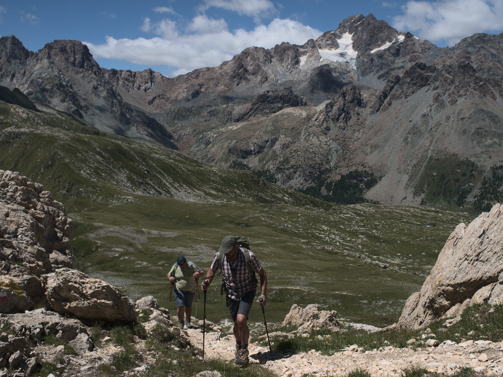 Arrivo sul Sasso Bianco