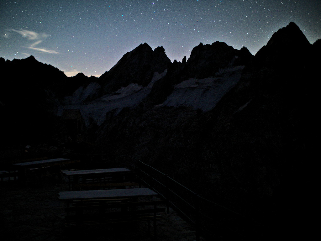 Terrazza della Marinelli e Ghiacciaio di Caspoggio